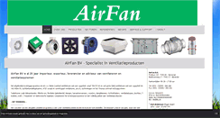Desktop Screenshot of airfanventilatie.com